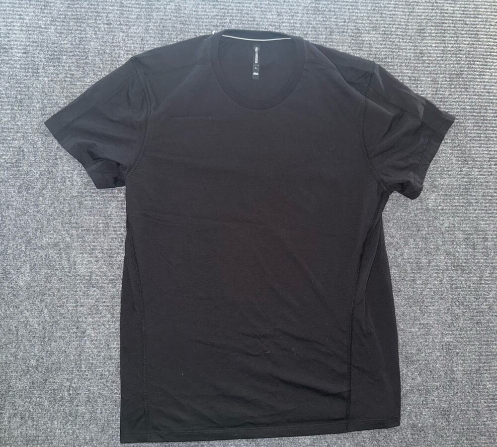 Ten Thousand "The Durable Shirt" Men's Large Black Athletic Training Tee TTKT011